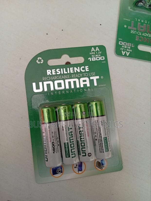 Aa Unomat Rechargeable Batteries - main view