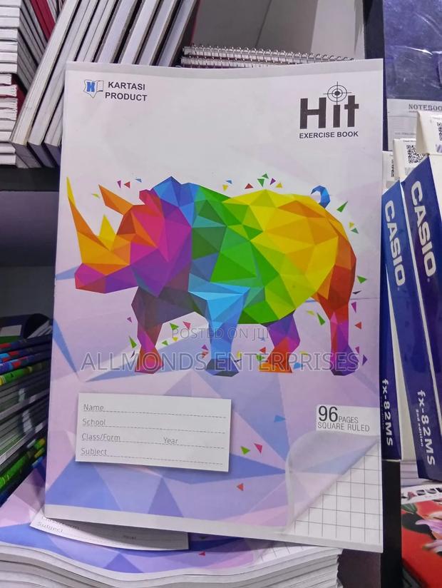 A4 Exercise Book 96 Pages (Single/Square Ruled)- Kartasi/Hit