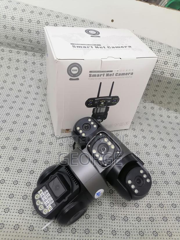 Efficient /;Ac Powered V380 PTZ Smart Camera 3 Lens
