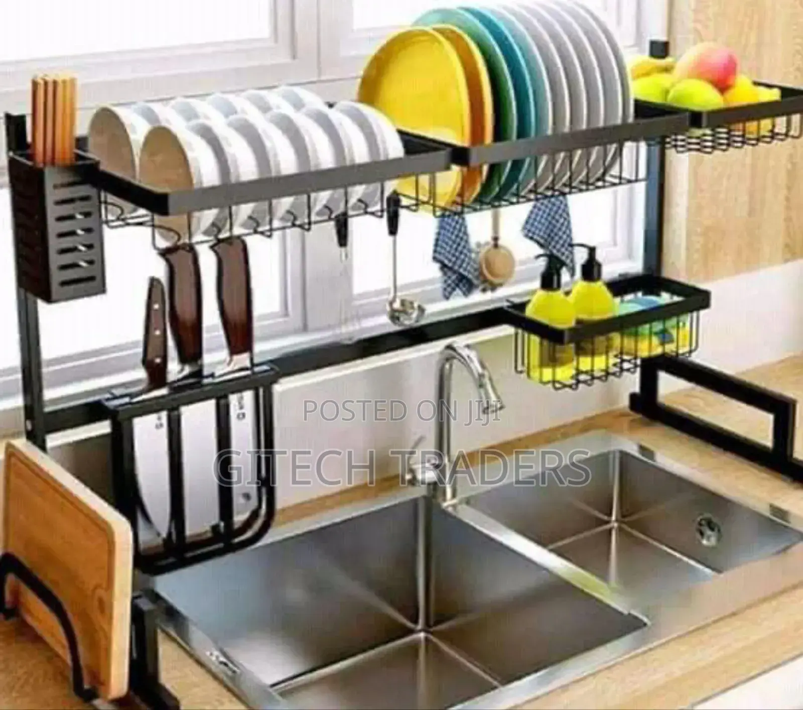Over the Sink Dish Drainer