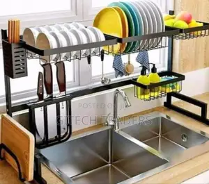 Over the Sink Dish Drainer