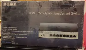 D-link 8-port Gigabit Poe Switch 8 Poe Ports - Dgs-1100-08p