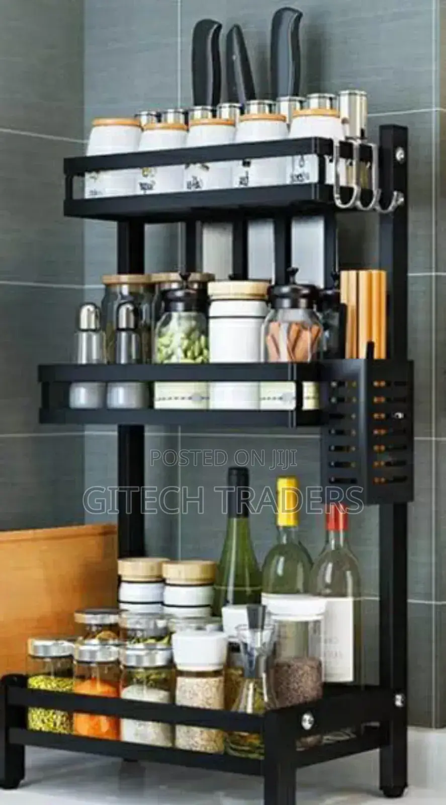 3 Tier Multi-Functional Storage Rack