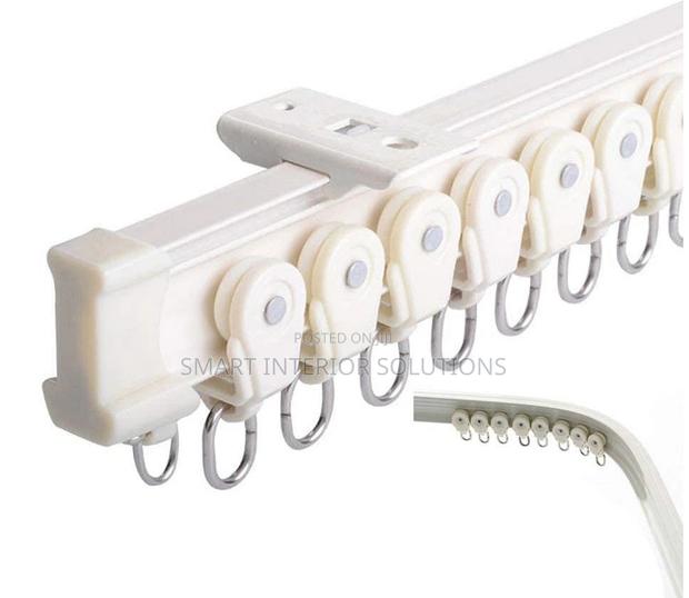 Stylish PVC Bendable Curtain Rail