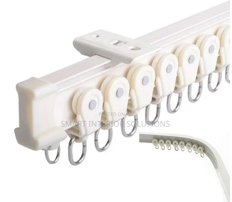 Stylish PVC Bendable Curtain Rail