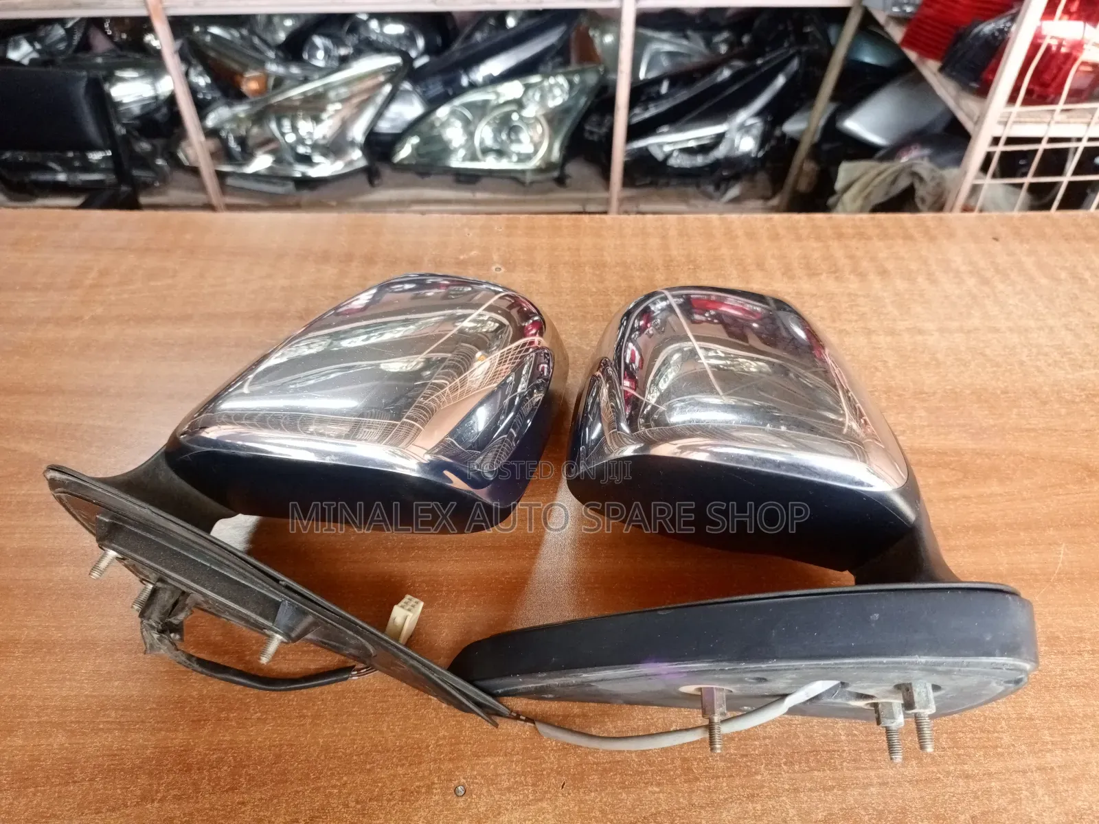 Hilux Vigo Wire Tatu Chrome Sidemirrors
