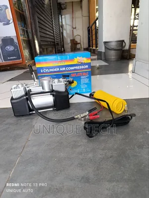 Heavy-Duty Double Cylinder Air Compressor