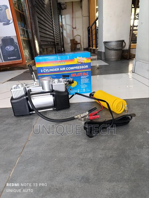 Heavy-Duty Double Cylinder Air Compressor