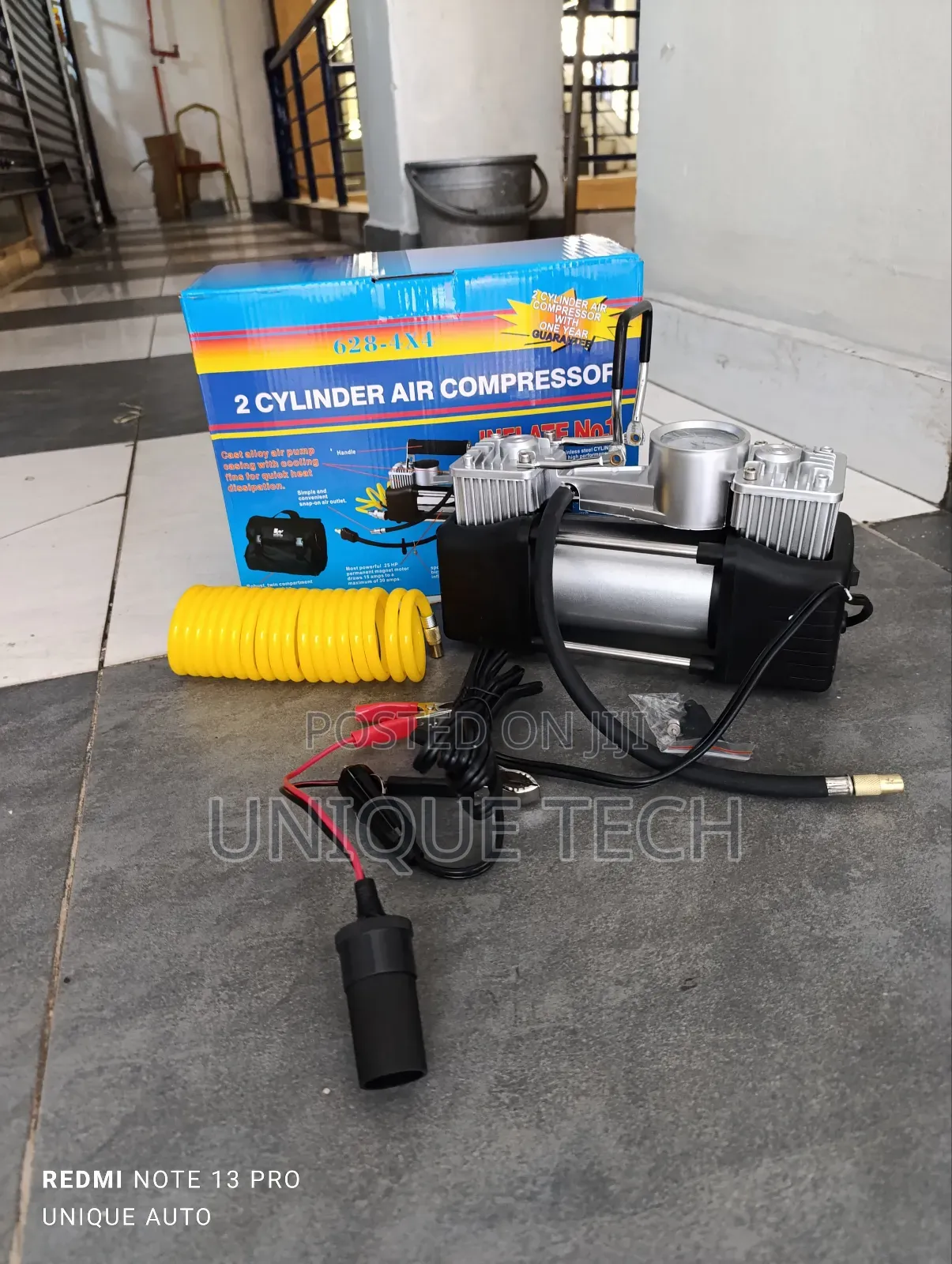 High-Performance Double Cylinder Air Compressor