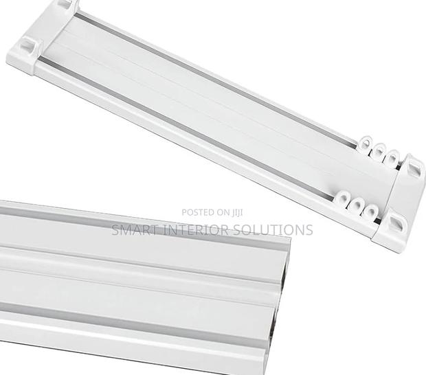 Straight Double Curtain Rails
