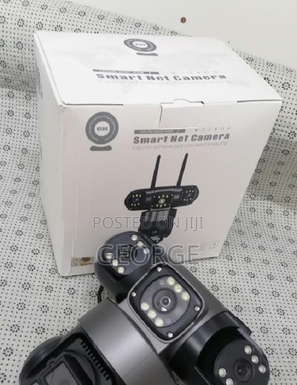 Slashed Price# Ac Powered V380 PTZ Smart Camera 3 Lens
