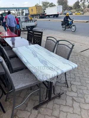 Restaurants And Hotel Bar Chairs And Table Set