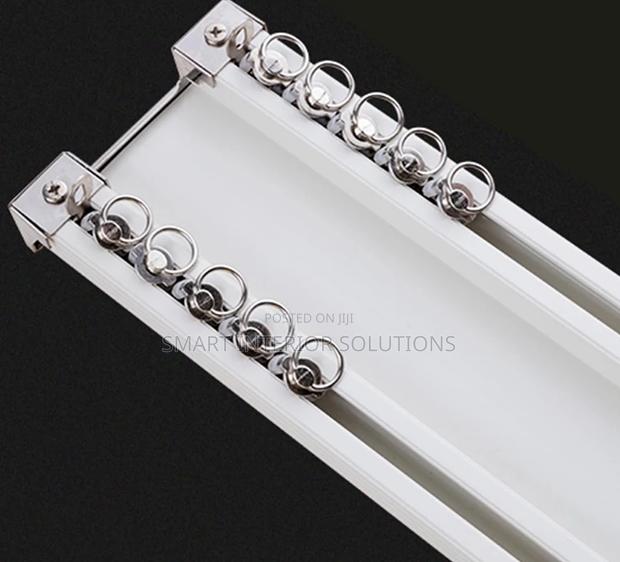 Aluminum Double Curtain Rail