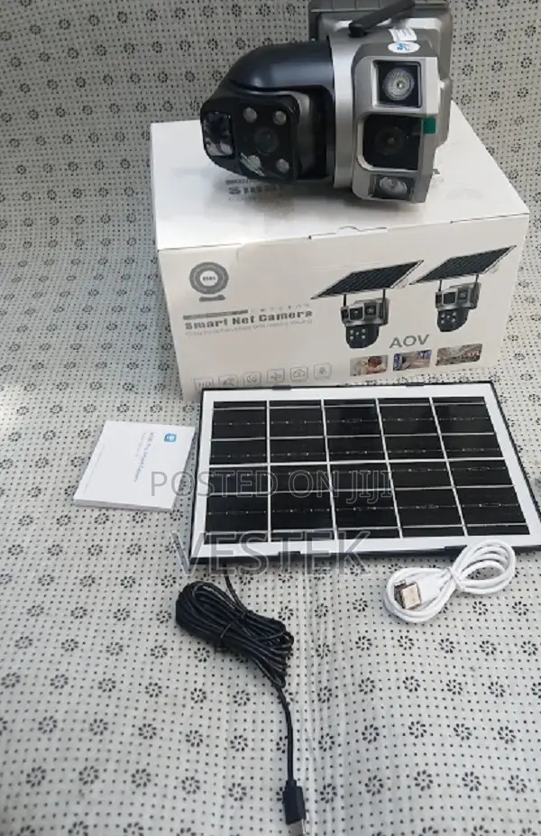 V380 Wireless CCTV Camera Wifi, Solar CCTV Camera Outdoor