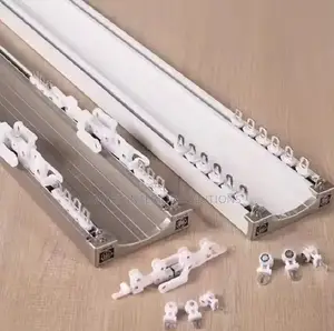 Customizable Double Curtain Rails