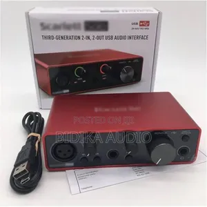 Scarlett Focusrite Scarlett 2i2 and Generation Interface