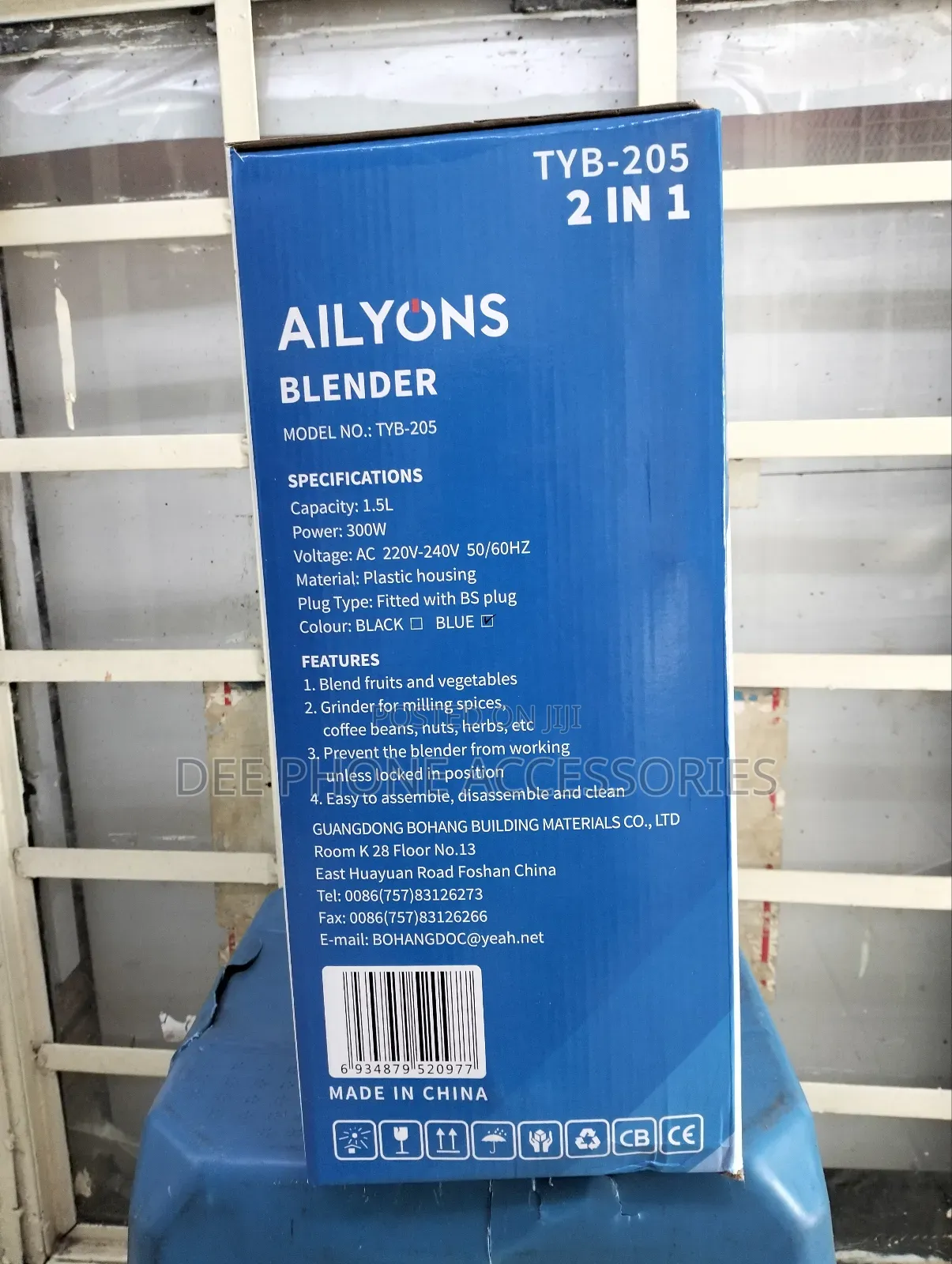 Ailyons 2 in 1 Blender