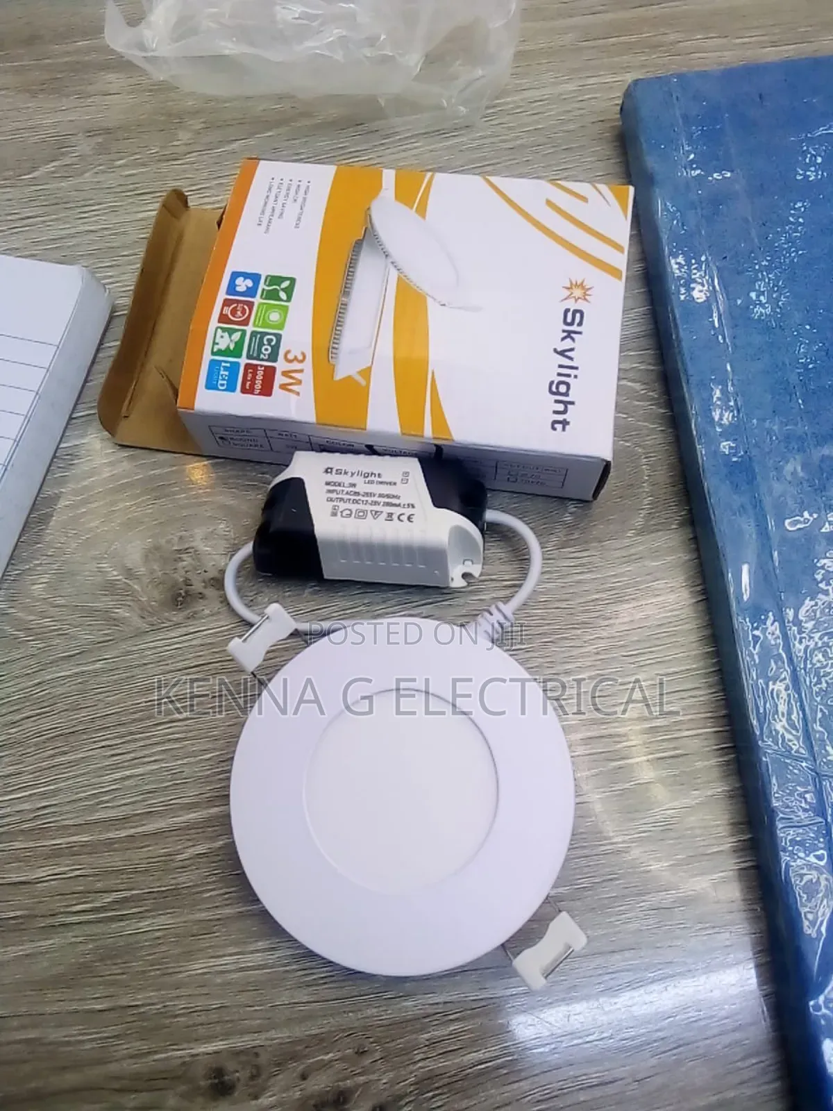 Slim Led Panel Lights Lamp 3w