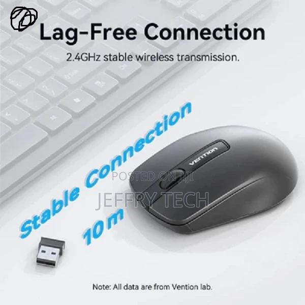 Vention Ktbb0 3-Button Wireless Computer Mouse ,Usb Receiver - main view