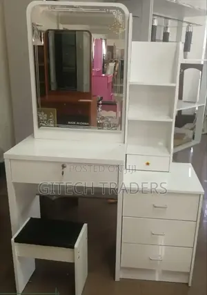 Dressing Table With Sliding Mirror