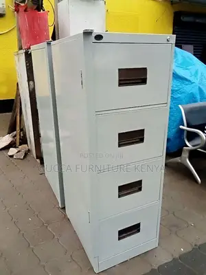 Cabinets: Modern 4-Drawer Office Steel Organizer