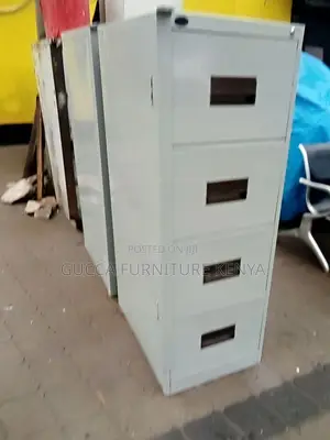 Cabinets: Modern 4-Drawer Office Steel Organizer