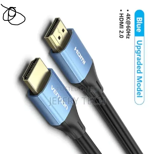 Vention Hdmi Male to Male Hd Cable 5 Meters - Alhsj