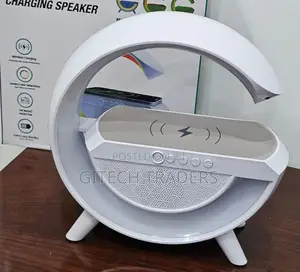G Shape Led Rechargeable Wireless Smart Bluetooth Speaker