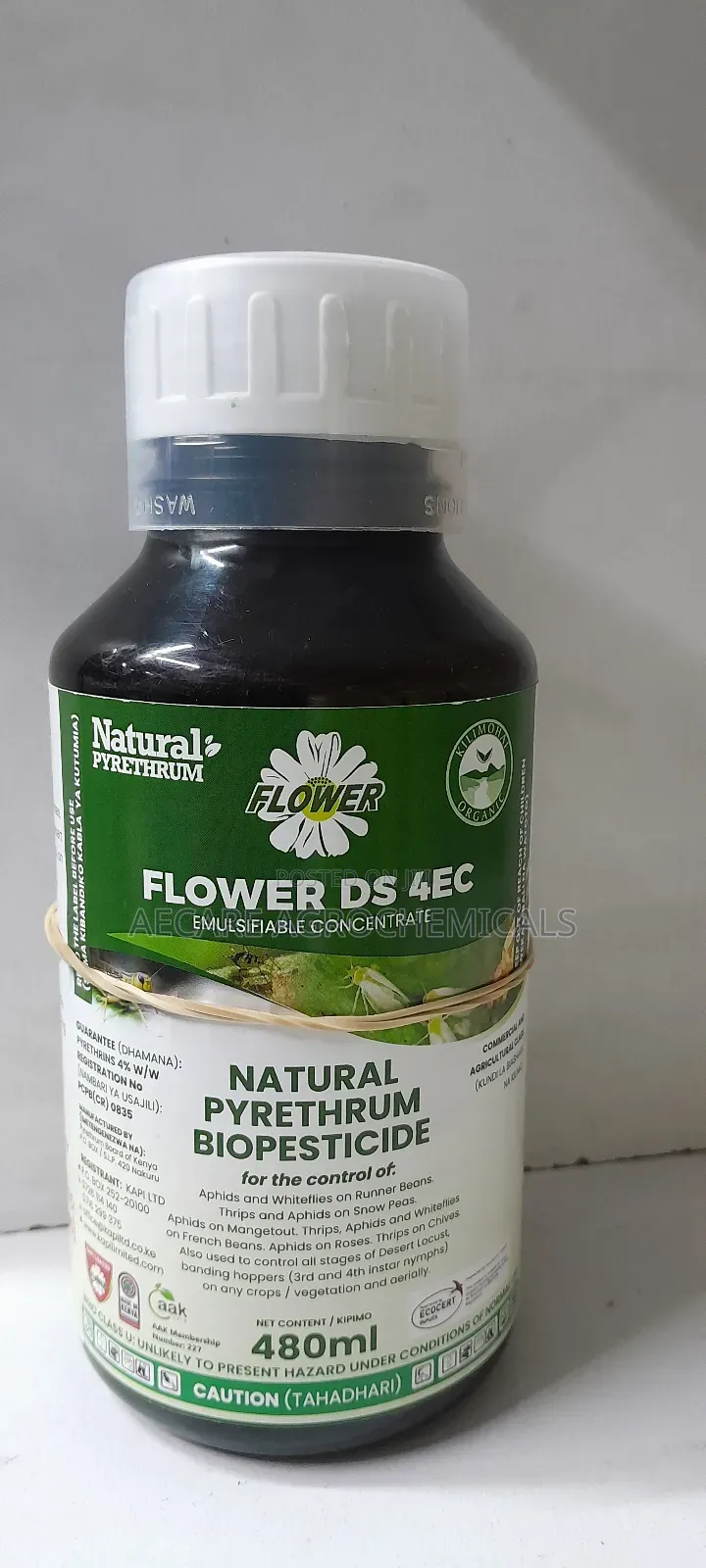 Flower Ds 4% Pesticide 40ml,80ml,240ml, 480ml, And  1litre