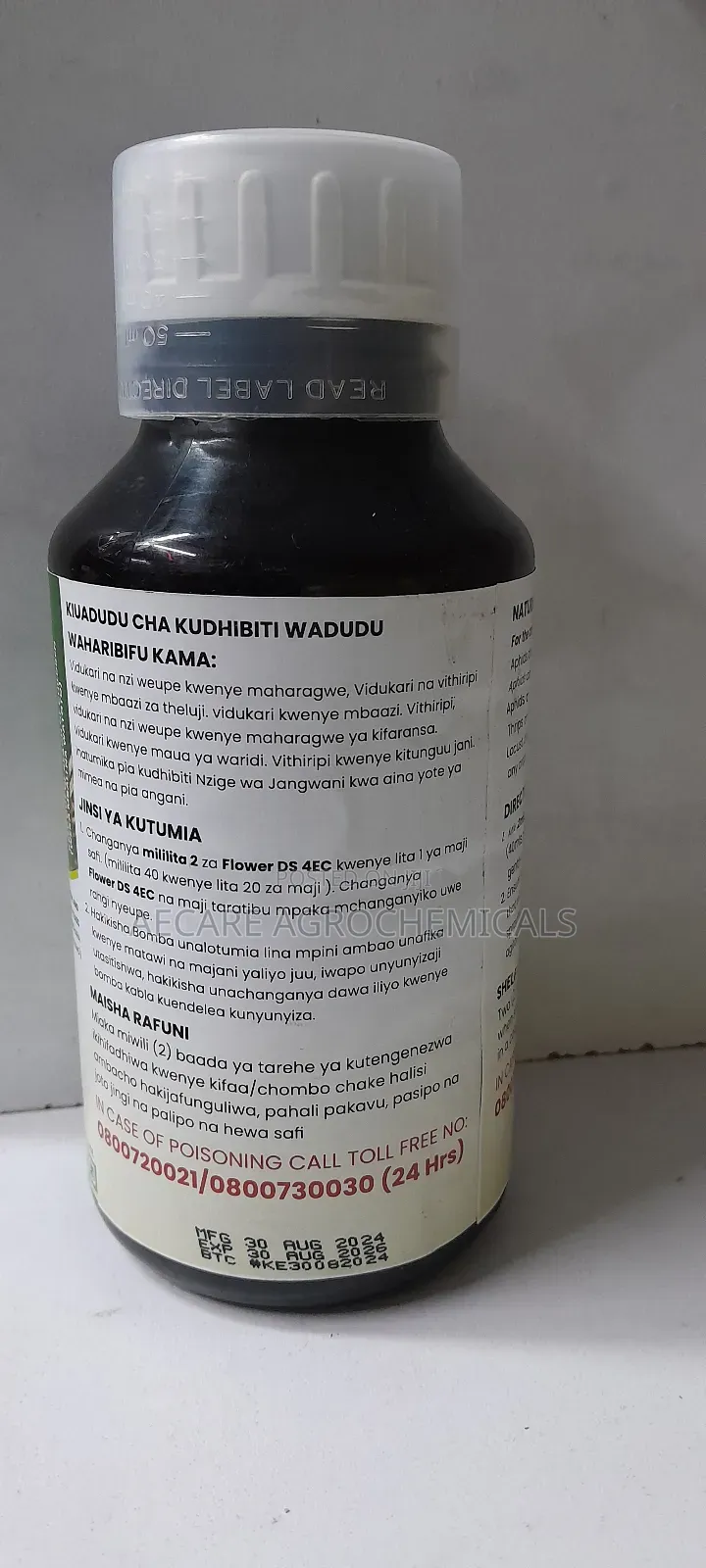 Flower Ds 4% Pesticide 40ml,80ml,240ml, 480ml, And  1litre