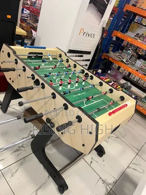 Well- Designed European Soccer Table.