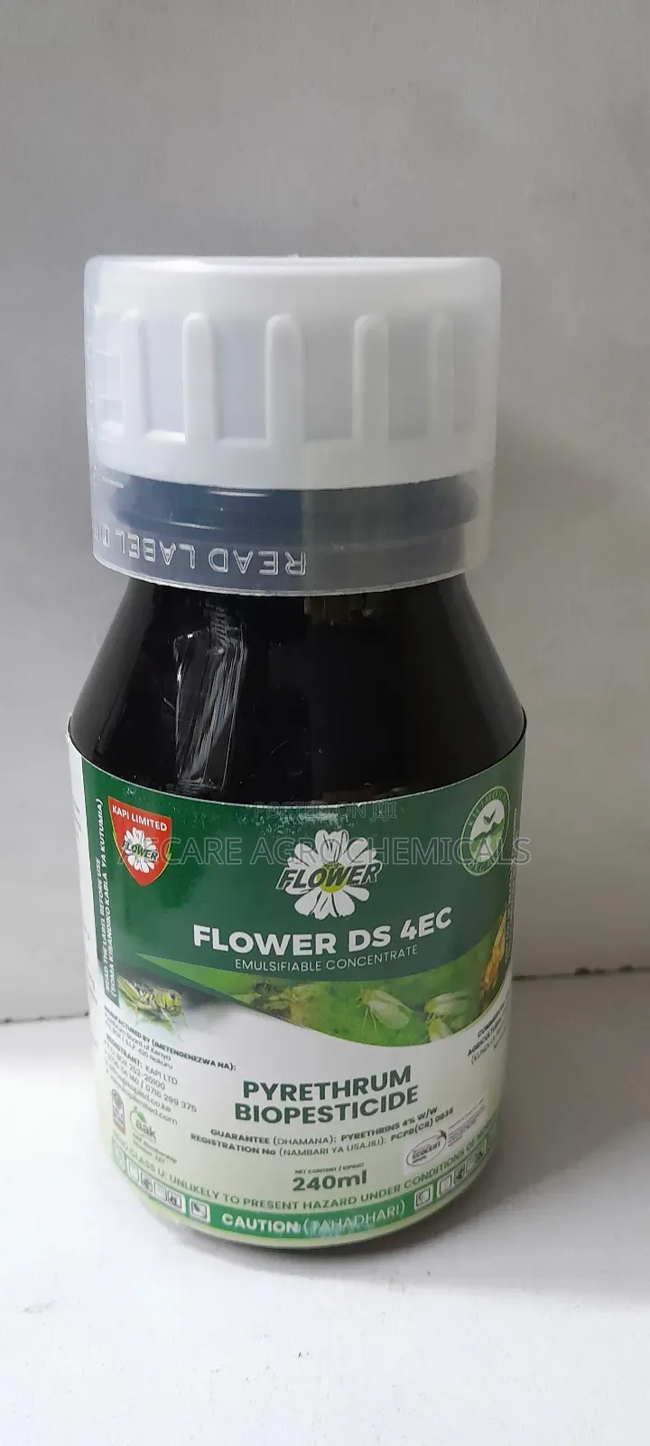 Flower Ds 4% Pesticide 40ml,80ml,240ml, 480ml, And  1litre