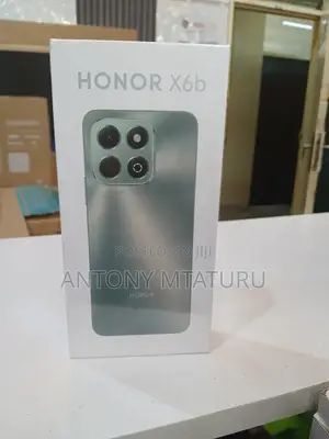 New Honor X6b 128 GB Silver
