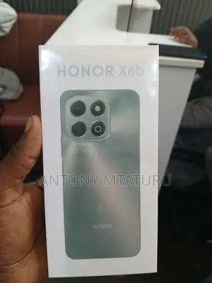 New Honor X6b 128 GB Silver