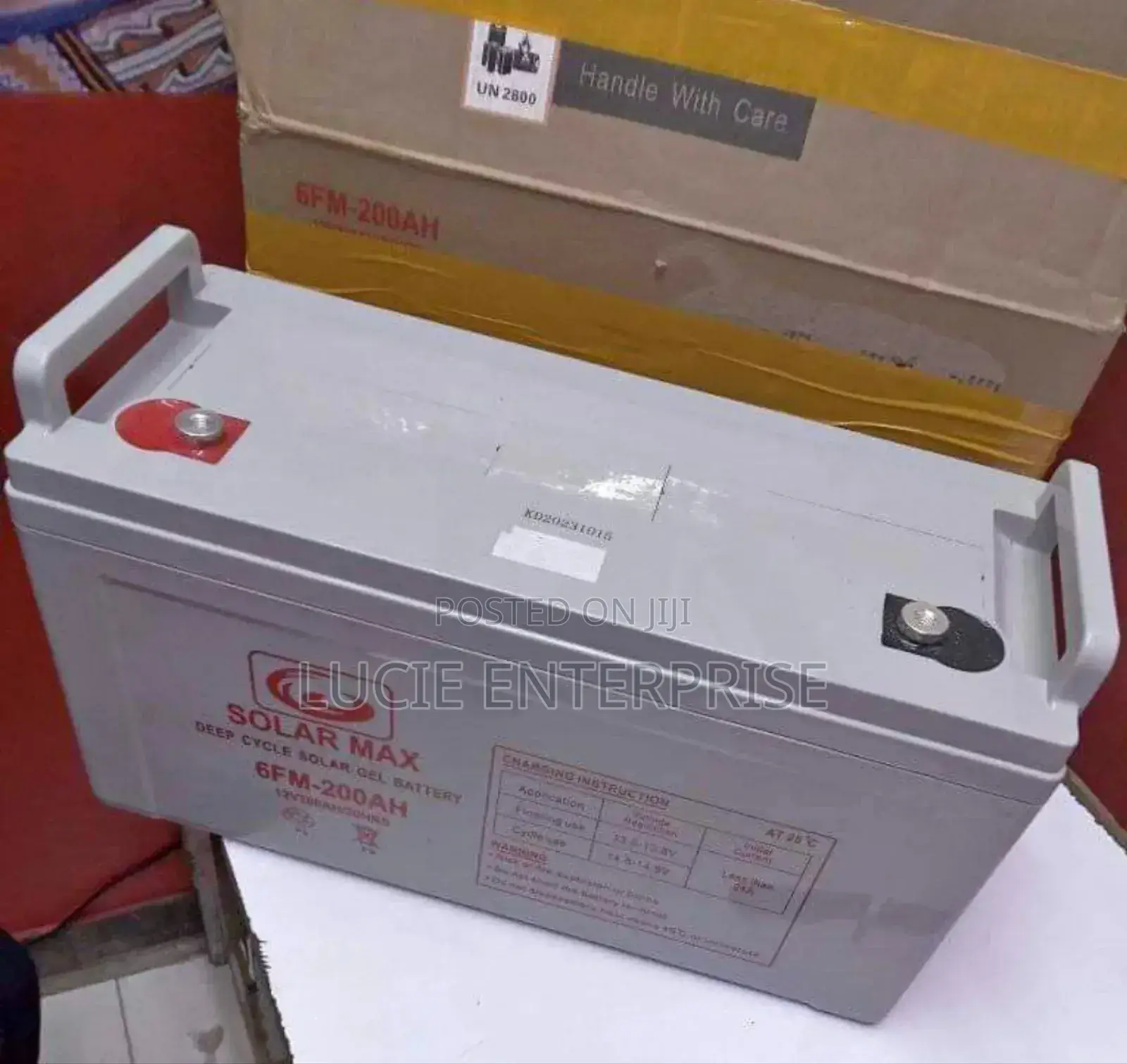 Solar Max Solar Battery 200ah