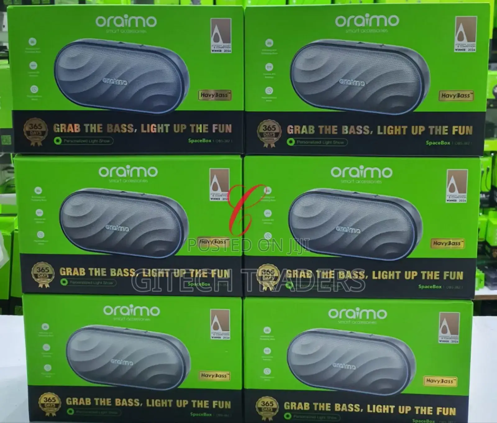 Oraimo Spacebox Obs-382 8w Personalized Light Shop Speaker