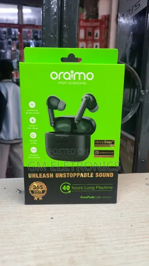 Oraimo Freepods Lite-Otw-330 Phantom Black.