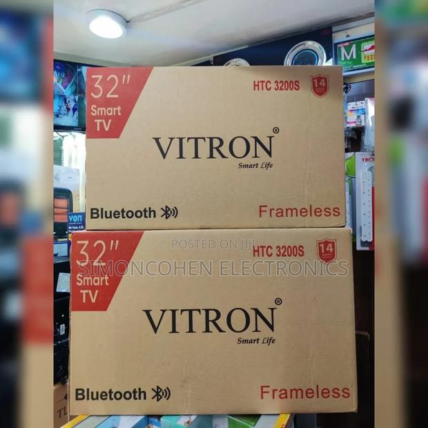Vitron 32 Inches Smart Android Tv With Bluetooth, Frameless - main view