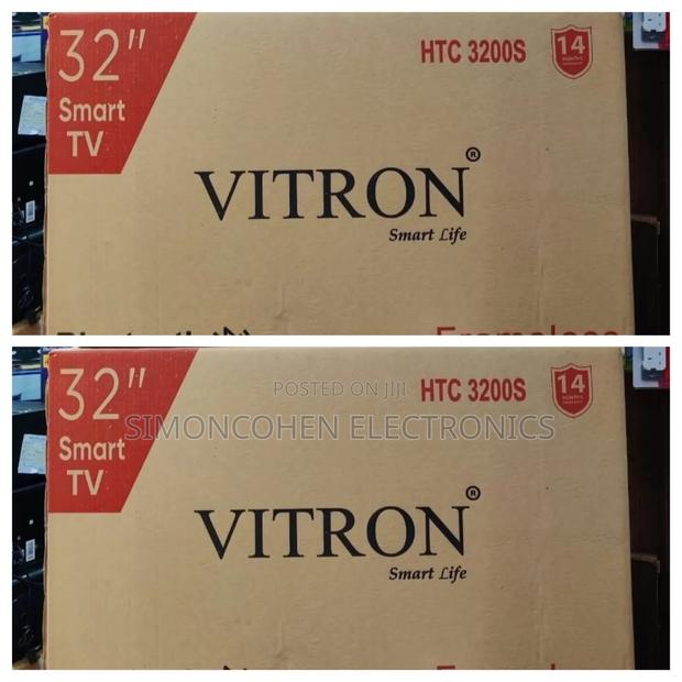Vitron 32 Inches Smart Android Tv With Bluetooth, Frameless - thumbnail 3