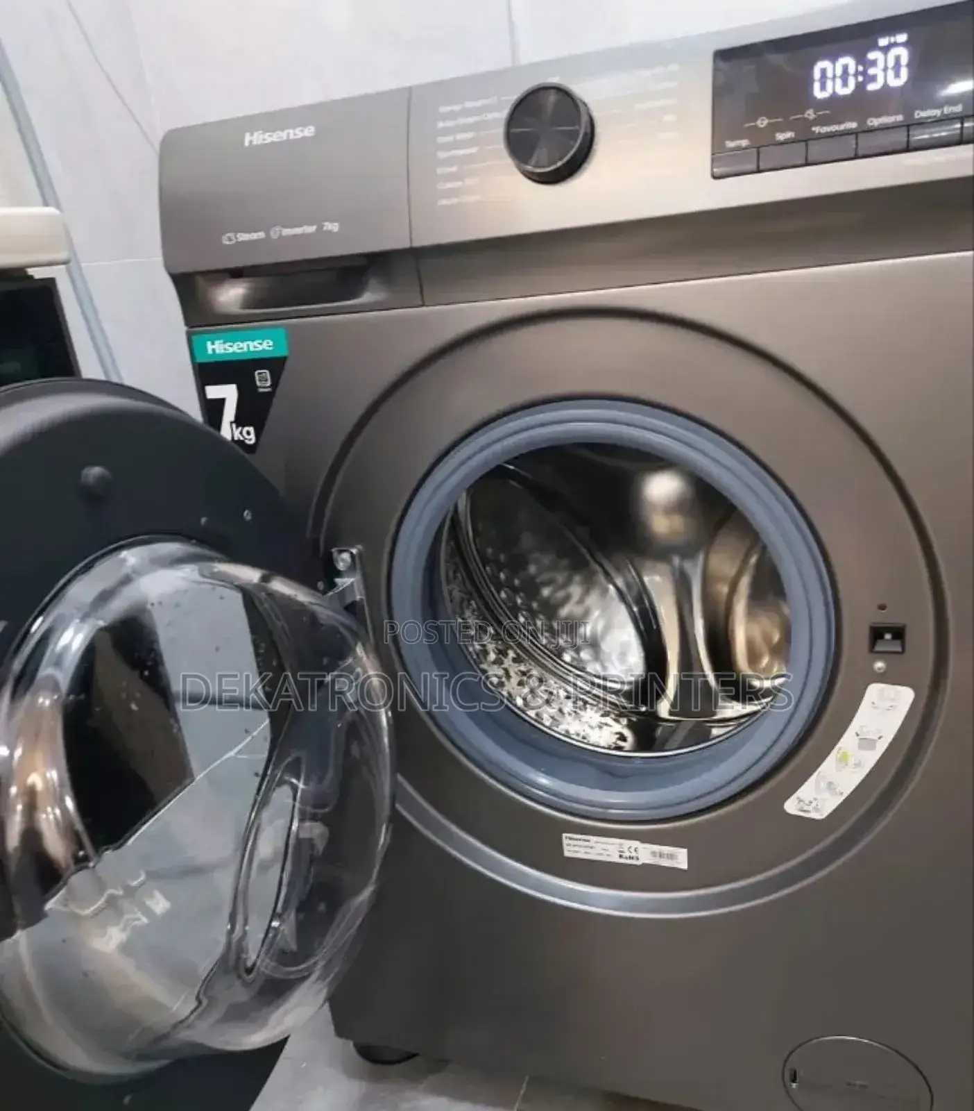 Hisense 7 KGS Wfqp7012evmt Front Load Washing Machine