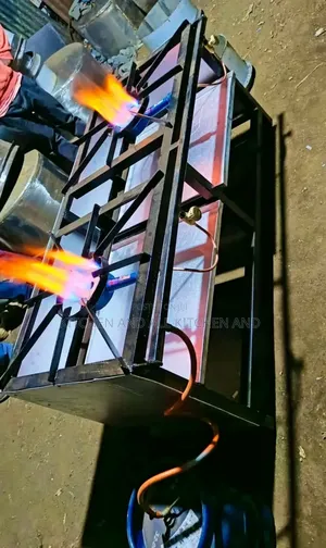High End New Mild Steel Two Burner Cooker