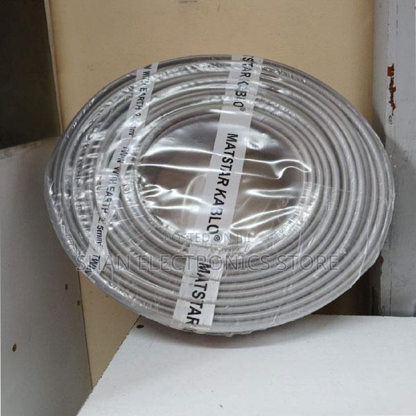 Flat Power Electrical 1.5 Twin Cable + Earth Durable Cable