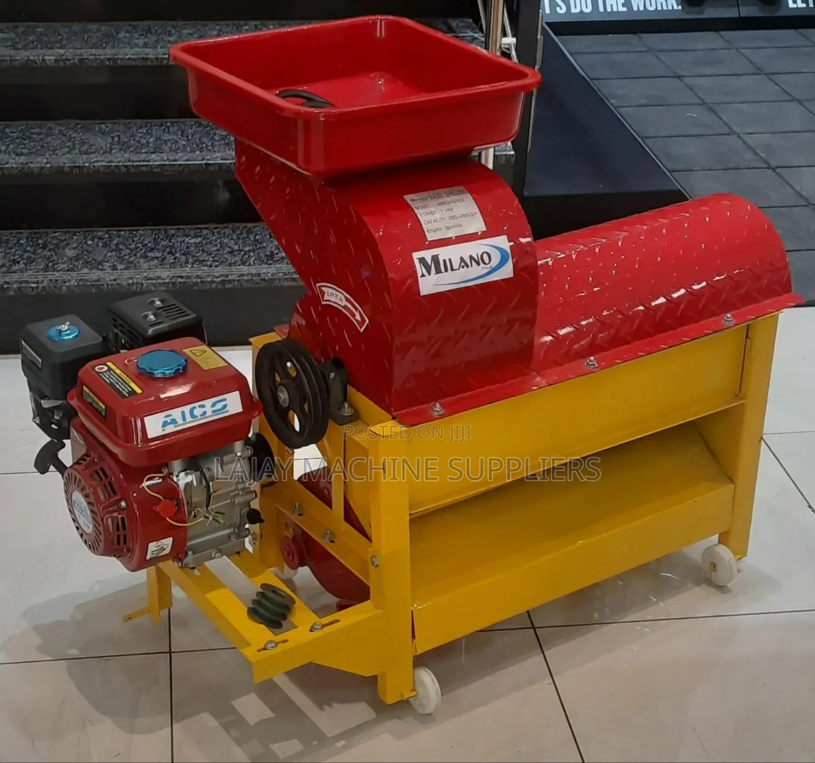 Mms3000 Milano Italia Maize Sheller 4000 KGS 7.5hp