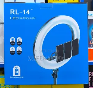 14" Ring Light Rl-14.Remote Control.3 Phone Holder.Tripod