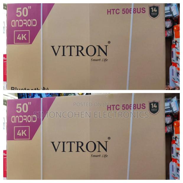 Vitron 50 Inches Smart Android Tv - thumbnail 3