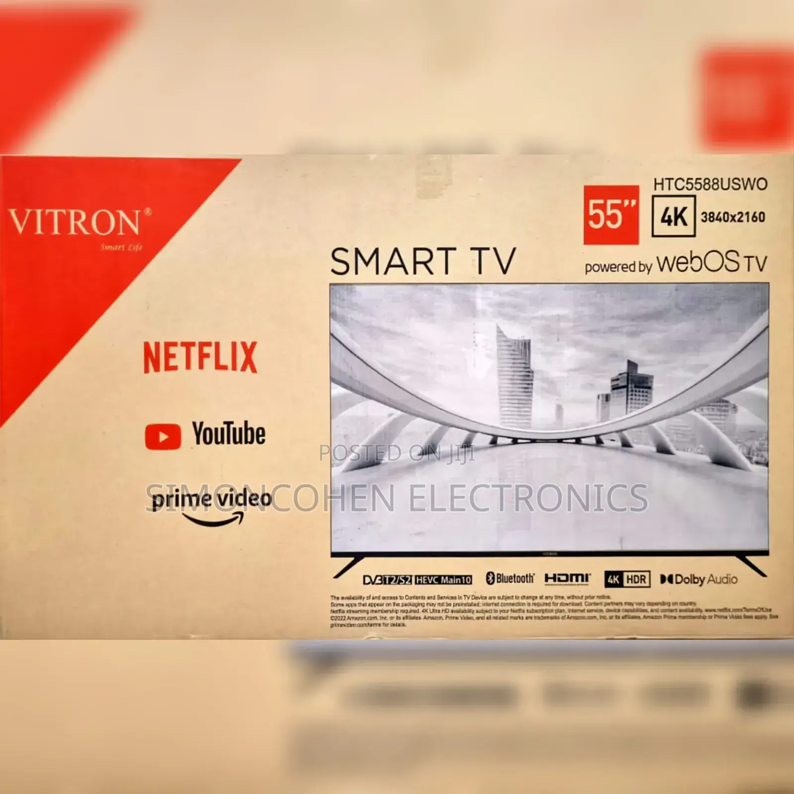 Vitron 55 Inches Smart Webos Tv