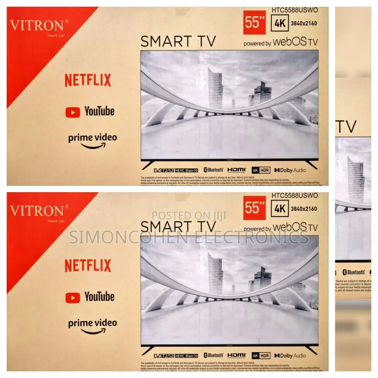 Vitron 55 Inches Smart Webos Tv