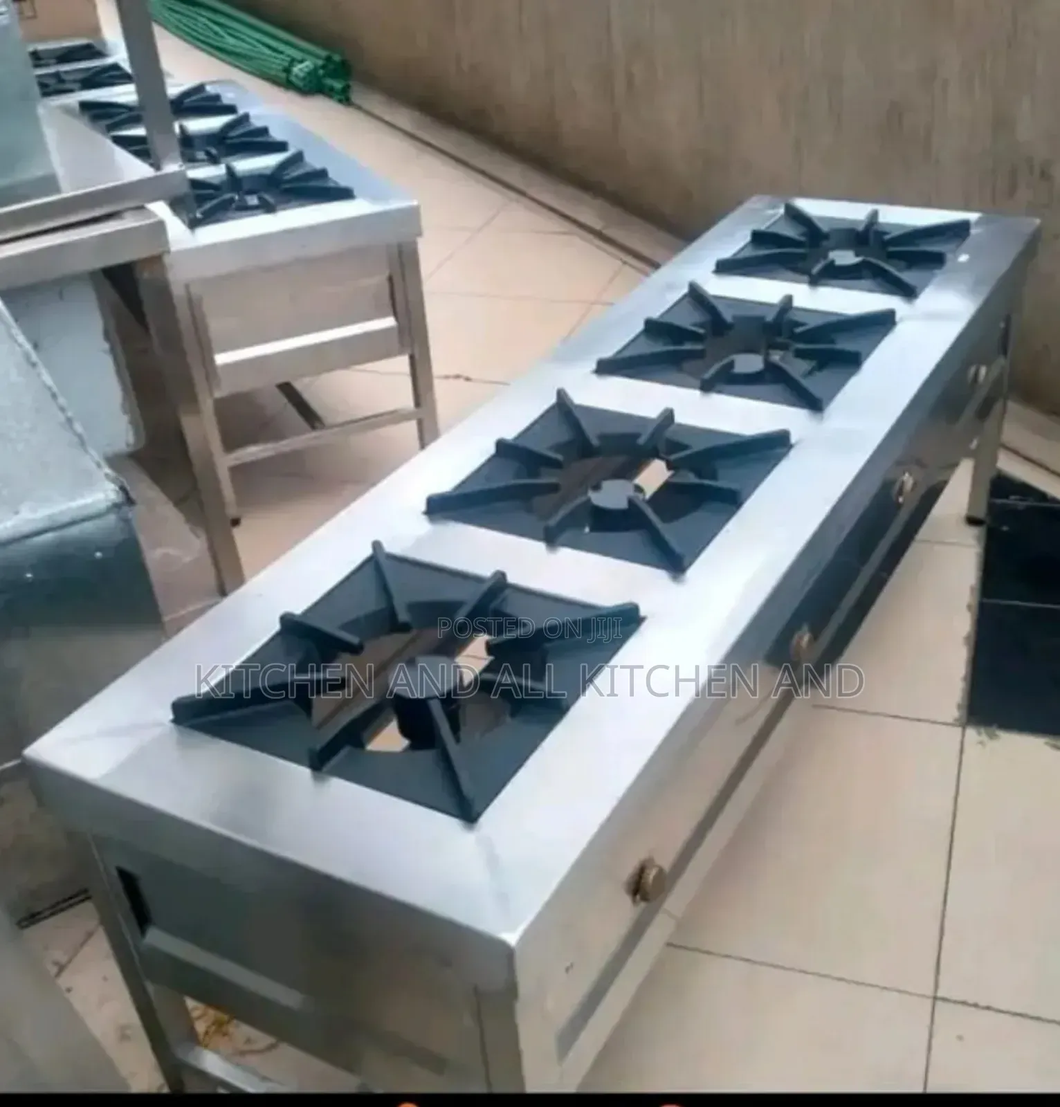 Stainless Steel High End 4 Burner Gas Cooker