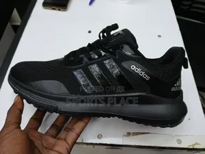 New Black Adidas Sports Kicks