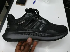 New Black Adidas Sports Kicks